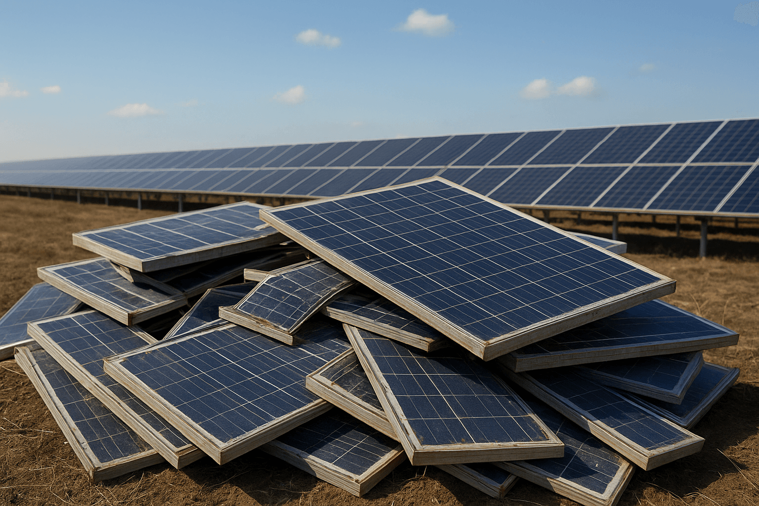 Trashed Solar Panels Could Unlock Up to $1 Trillion in Materials, Report Says