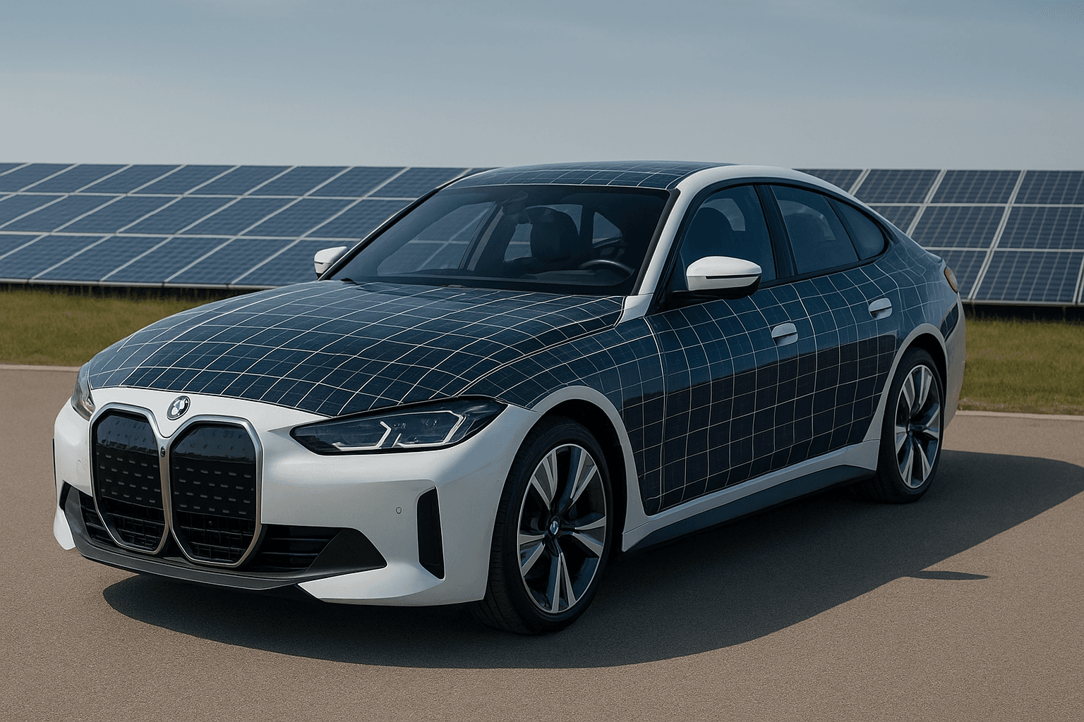 BMW-backed solar EV reported to produce more energy than it consumes